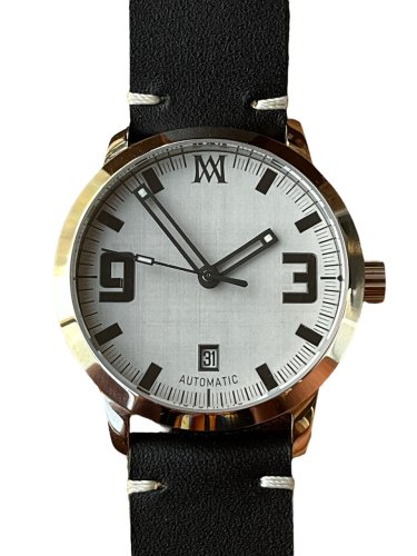 Mauer Moon Dial Stainless Steel Date Automatic 36mm