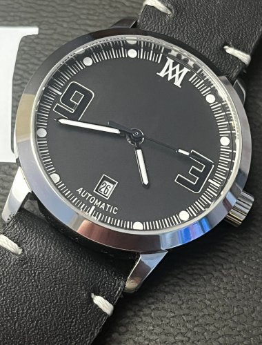 Mauer Stealth Matte & Glossy Dial Automatic 36mm Watch