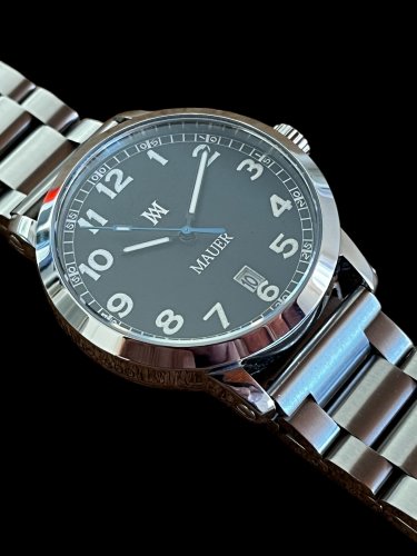 Mauer Midnight Racer Automatic 36mm Stainless Steel