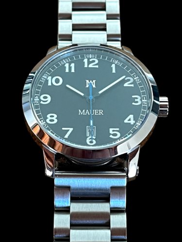 Mauer Midnight Racer Automatic 36mm Stainless Steel