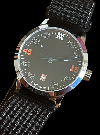 Mauer Pilots Stainless Steel Automatic 36mm Watch