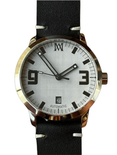 Mauer Moon Dial Stainless Steel Date Automatic 36mm