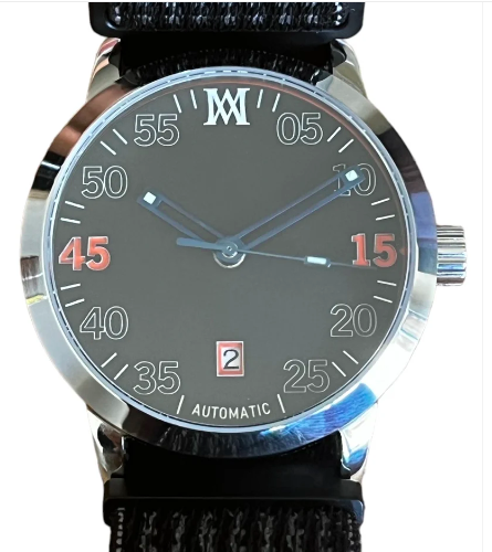 Mauer Pilots Stainless Steel Automatic 36mm Watch