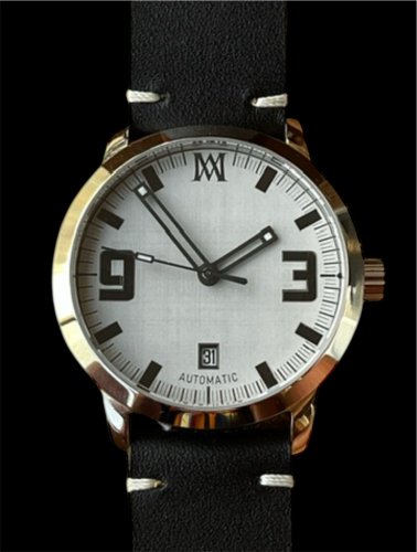 Mauer Moon Dial Stainless Steel Date Automatic 36mm