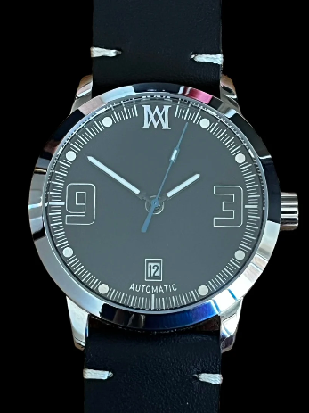 Mauer Stealth Matte & Glossy Dial Automatic 36mm Watch