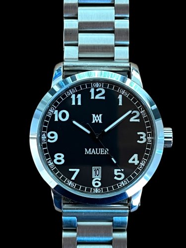 Mauer Midnight Racer Automatic 36mm Stainless Steel