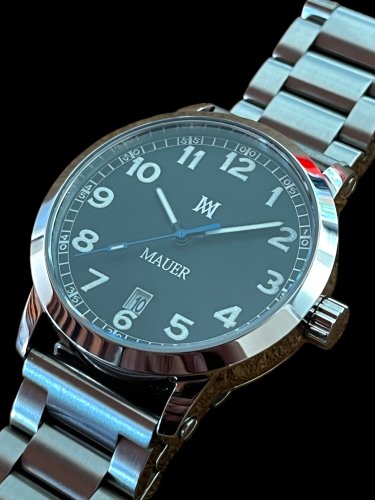 Mauer Midnight Racer Automatic 36mm Stainless Steel