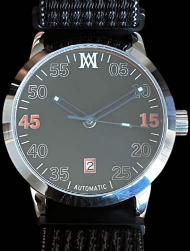 Mauer Pilots Stainless Steel Automatic 36mm Watch