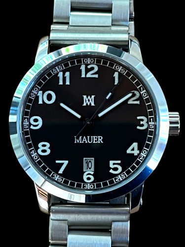 Mauer Midnight Racer Automatic 36mm Stainless Steel